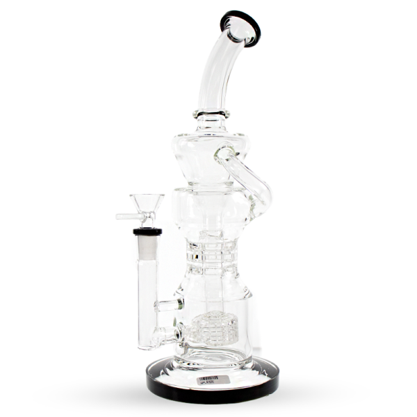 12 IN MATRIX PERCOLATOR RECYCLER GLASS WATER PIPE